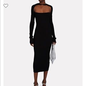 INTERMIX Black Maxi Dress